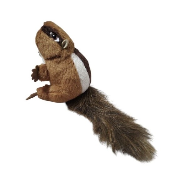 Folkmanis Puppets Finger Mini Puppet Chipmunk Realistic Plush Toy 7” Clean EUC - Picture 1 of 6